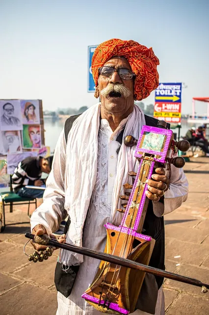 Old man with his caregiver